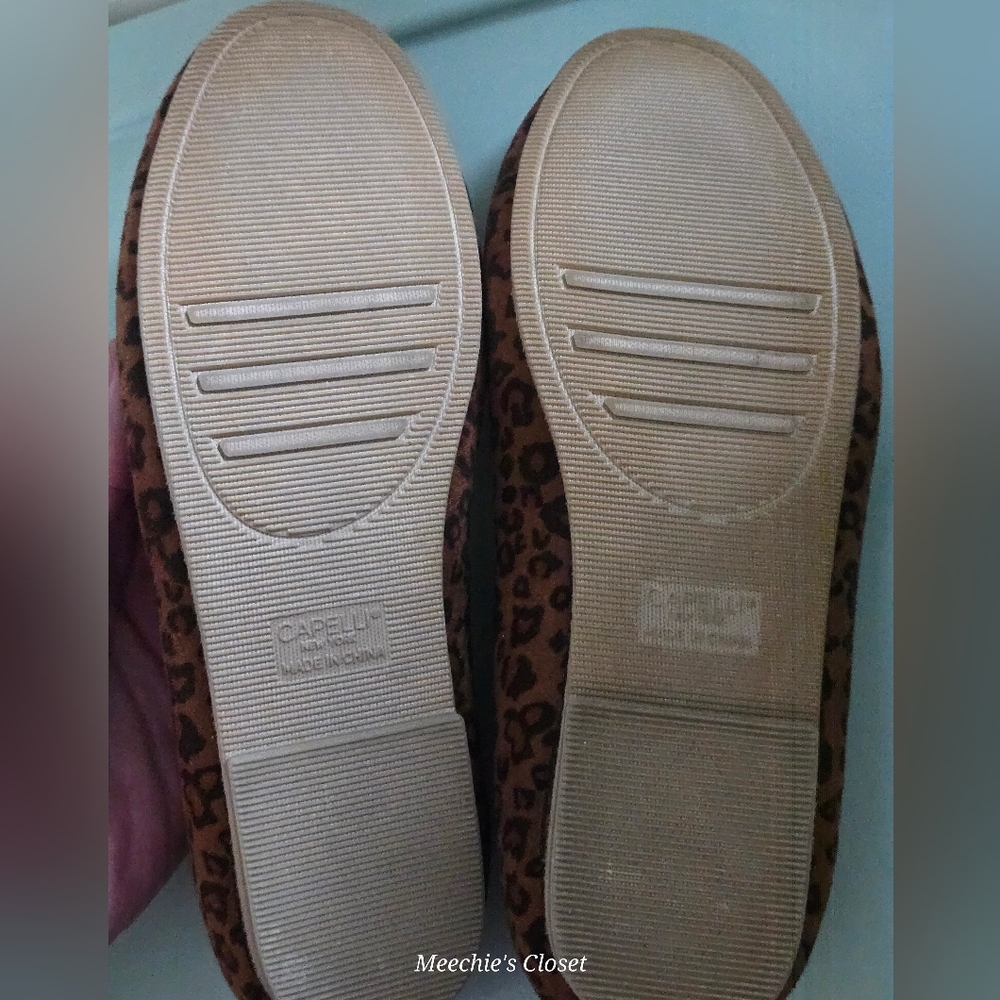 Capelli New York Leopard Flats size 1 New Without Tags - Picture 6 of 8